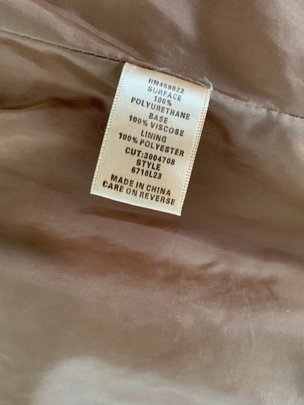 Faux Leather Rancher Jacket - Picture 3 of 3